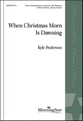 When Christmas Morn Is Dawning SATB choral sheet music cover